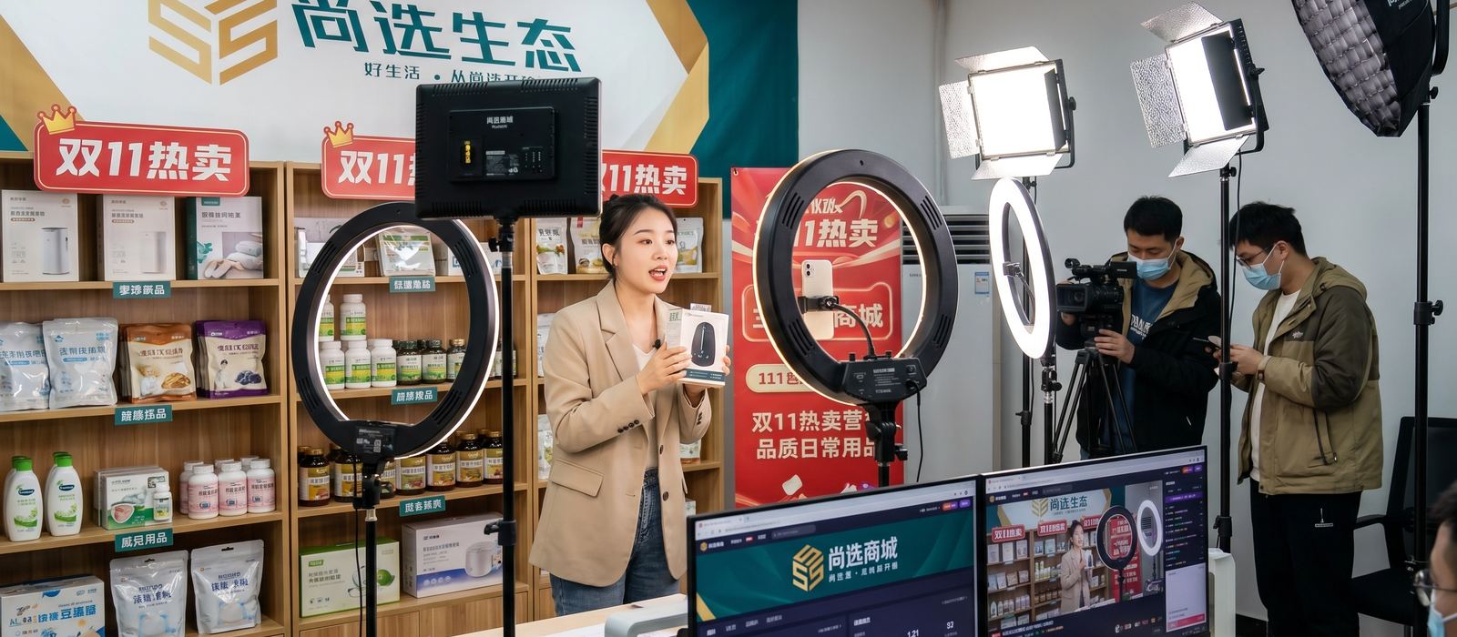 尚选商城实景一